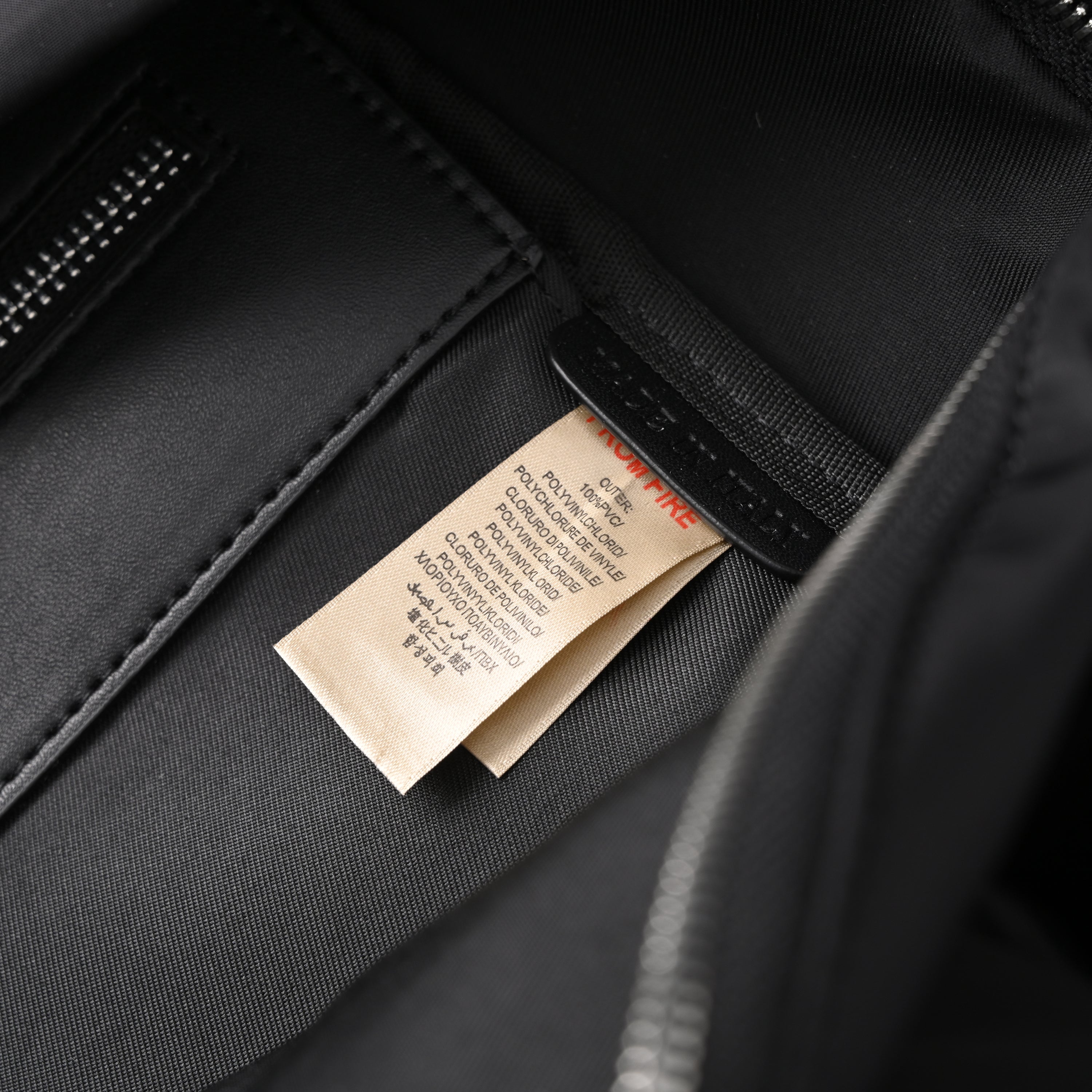 Burberry London England Logo Nylon Backpack